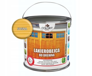 Lakierobejca do drewna -sosna 2,50 l