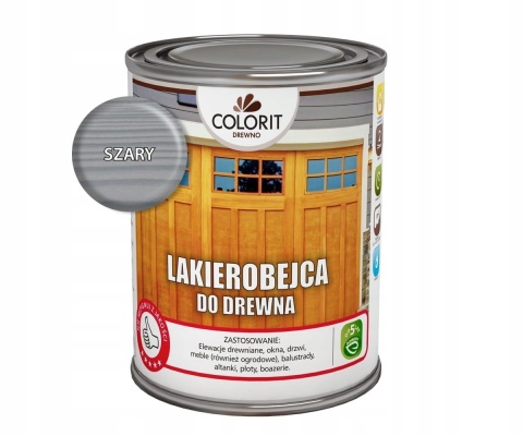 Lakierobejca do drewna -szary 750 ml 2 2