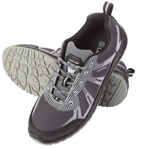 Półbuty Męskie 3D Szaro-Czarne "39" - Model Lahti