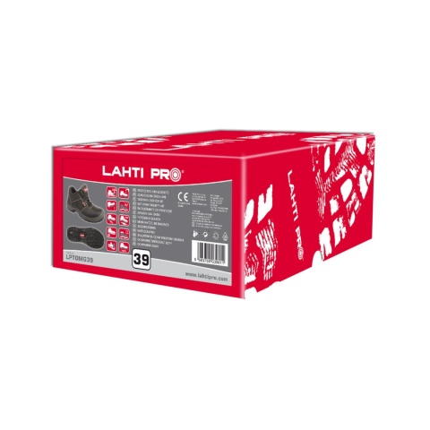 Buty robocze ochronne męskie SKÓRA O1 SRC, "39", CE