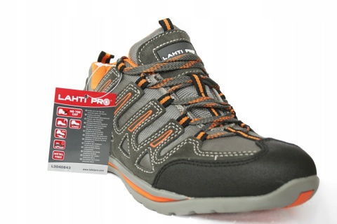 Eleganckie męskie półbuty szary 46, skóra zamszowa