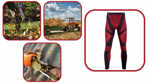 KALESONY TERMOAKTYWNE CZARNO-CZERWONE 2XL/3XL Lahti Pro