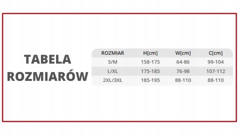 KALESONY TERMOAKTYWNE CZARNO-CZERWONE 2XL/3XL Lahti Pro