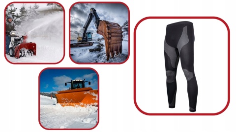 KALESONY TERMOAKTYWNE CZARNO-SZARE 2XL/3XL Lahti Pro