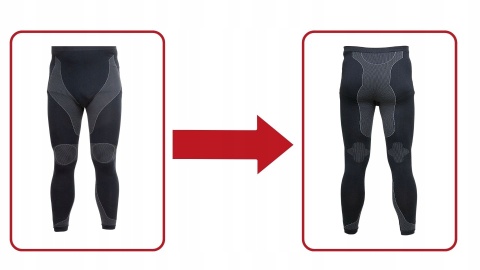 KALESONY TERMOAKTYWNE CZARNO-SZARE S/M Lahti Pro