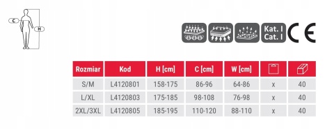 Kalesony Termoaktywne Moro XL Czarne