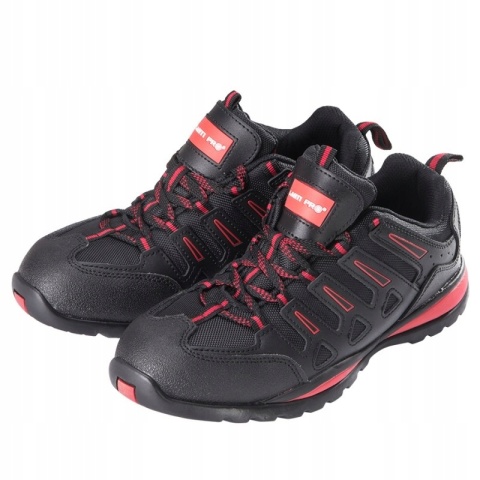 Męskie Buty Ochronne Skóra/Oxford S1P, Rozmiar 46