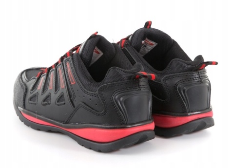 Męskie Buty Ochronne Skóra/Oxford S1P, Rozmiar 46