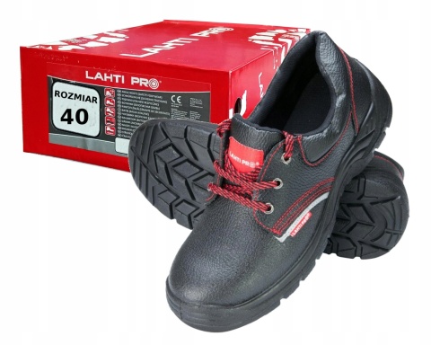 PÓŁB. OCHR. MĘSK., SKÓRA, S1 SRC, R.40, CE, LAHTI PRO