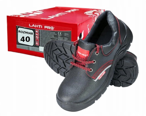 PÓŁB. OCHR. MĘSK., SKÓRA, S1 SRC, R.40, CE, LAHTI PRO