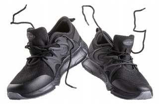 PÓŁBUTY Z DZIANINY 3D CZARNE, "45", LAHTI