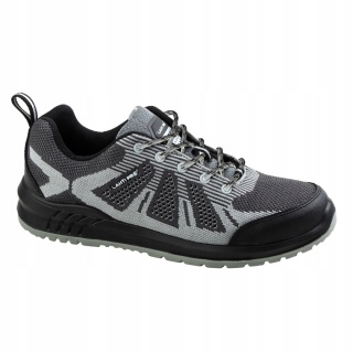 PÓŁBUTY Z DZIANINY 3D SZARO-CZARNE, S1 SRC, "44", CE, LAHTI