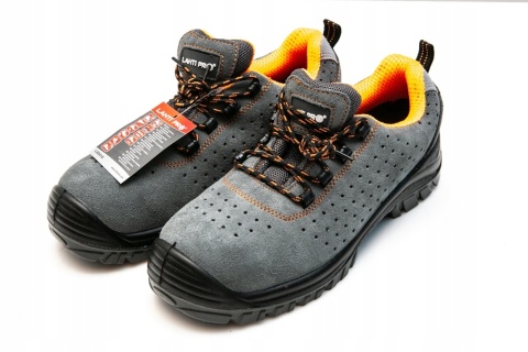 PÓŁBUTY ZAMSZOWE Z OTWORAMI SZAR.-POM.,S1P SRC,46,CE,LAHTI