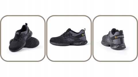 Buty robocze Z PODNOSKIEM lekkie z blachą sneakers do pracy Ochronne r. 47
