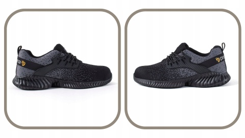 Buty robocze Z PODNOSKIEM lekkie z blachą sneakers do pracy Ochronne r. 47