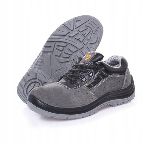 Lekkie buty robocze OCHRONNE RIO S1 Wentylowane PODNOSEK Stalowy r. 44