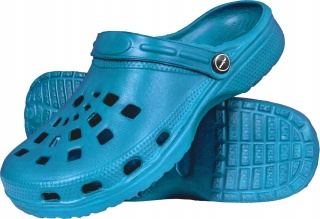 Obuwie ogrodowe niebieskie 39