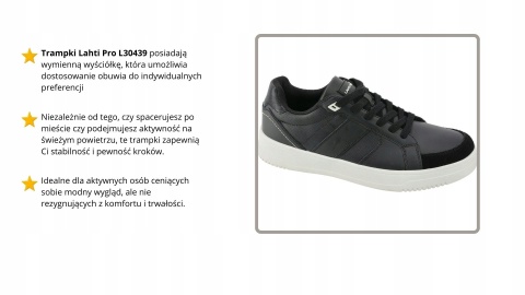 Obuwie robocze półbuty skórzane buty Lahti Pro 46