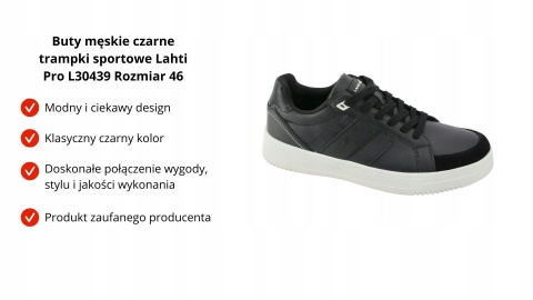 Obuwie robocze półbuty skórzane buty Lahti Pro 46