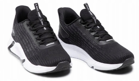 PÓŁBUTY Z DZIANINY 3D CZARNO-BIAŁE, "44", LAHTI