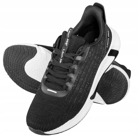 PÓŁBUTY Z DZIANINY 3D CZARNO-BIAŁE, "44", LAHTI