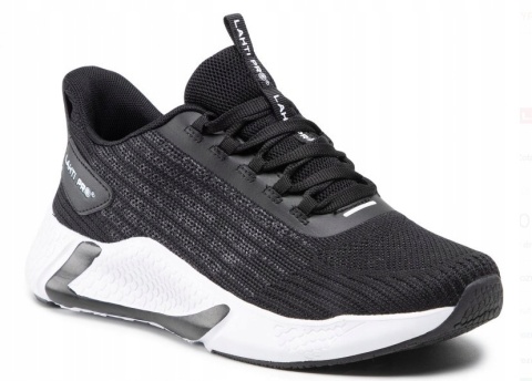 PÓŁBUTY Z DZIANINY 3D CZARNO-BIAŁE, "44", LAHTI