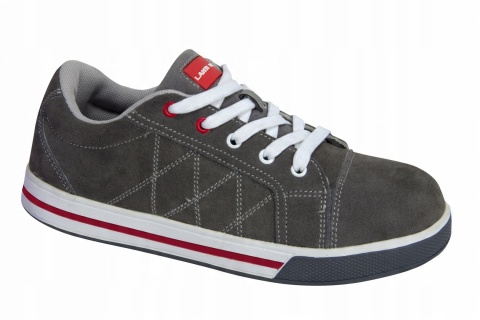 PÓŁBUTY ZAMSZOWE SZARO-CZERW., SB SRA, "42", CE, LAHTI