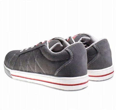 PÓŁBUTY ZAMSZOWE SZARO-CZERW., SB SRA, "42", CE, LAHTI