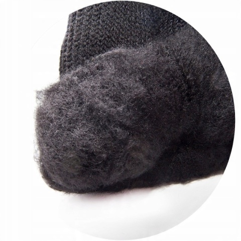 SKARPETY ROB. CZARNE OCIEPLANE, GRUBE, 1 PARA, "43-46",LAHTI