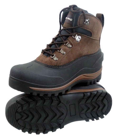 ŚNIEGOWCE MĘSKIE, SKÓRA ZAMSZ. SYNTET., 41, LAHTI