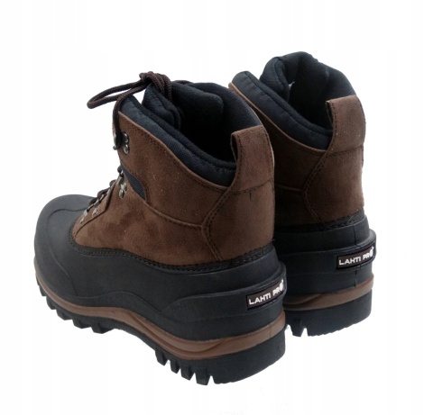 ŚNIEGOWCE MĘSKIE, SKÓRA ZAMSZ. SYNTET., 41, LAHTI