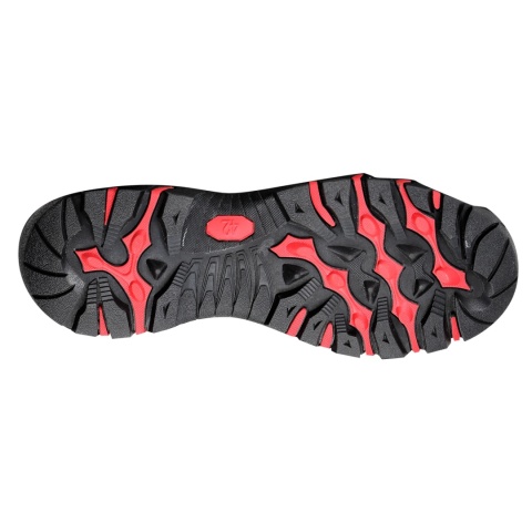 Sandaly damskie zamszowe szaro-czerwone, rozmiar 39