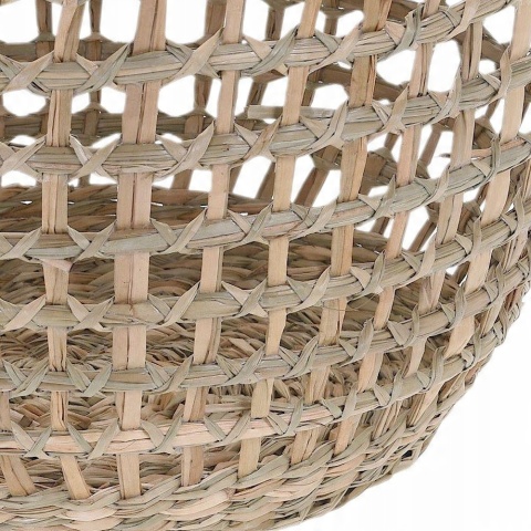 BASKET ROUND SEAGRASS DUŻY