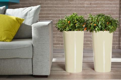 DONICZKA LILIA 19CM OKRĄGŁA L SZARY