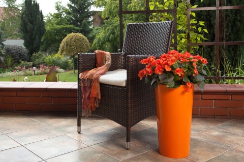 DONICZKA LILIA 30cm OKRĄGŁA L CZARNY