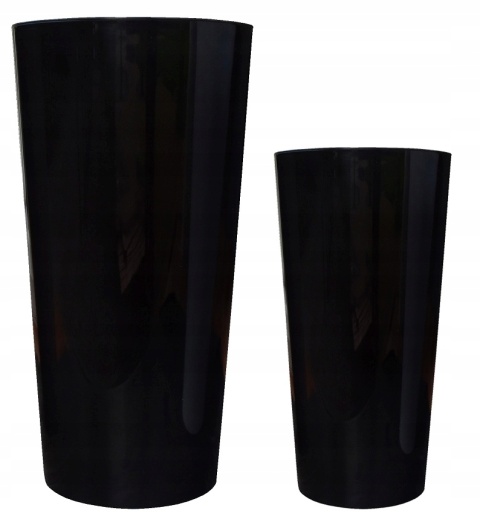 DONICZKA LILIA 30cm OKRĄGŁA L CZARNY