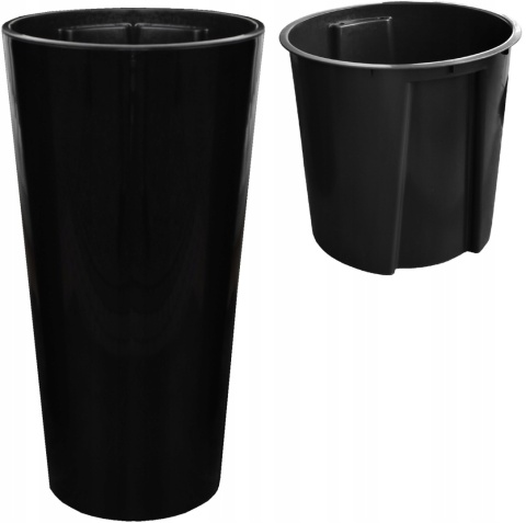 DONICZKA LILIA 30cm OKRĄGŁA L CZARNY