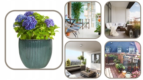 Donica Egg Rib Moss Zielona D50H45