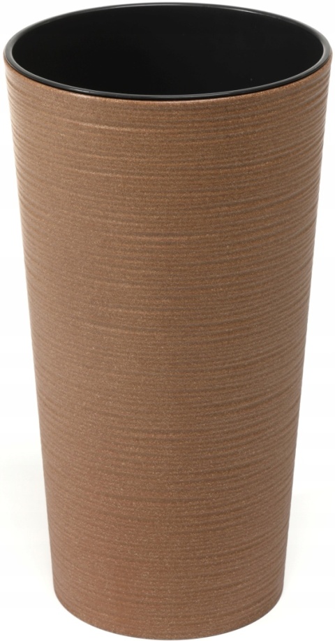 Donica LILIA ECO 250 dłuto - naturalne drewno