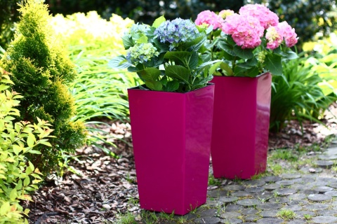 Doniczka FINEZJA 350x350 kremowy 74