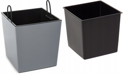 Doniczka JUKA 190x190 - szary 75519