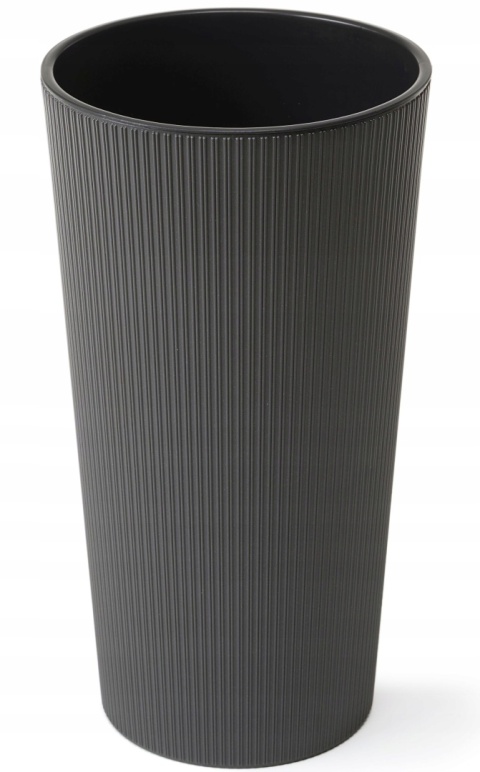 Doniczka LILIA 190 jumper - grafit metalik LA863-50