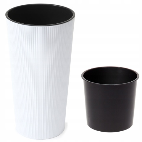 Doniczka LILIA 250 jumper - biały LA864-05