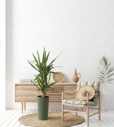 Doniczka LILIA 250 jumper - biały LA864-05