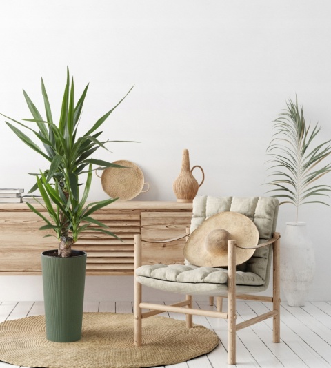 Doniczka LILIA 250 jumper - biały LA864-05