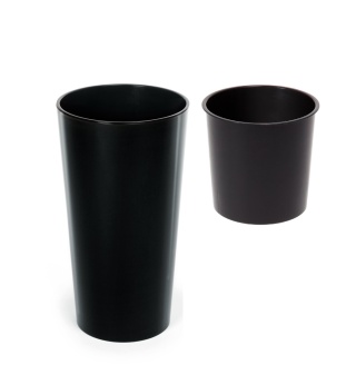 Doniczka LILIA 25cm okrągła L czarny