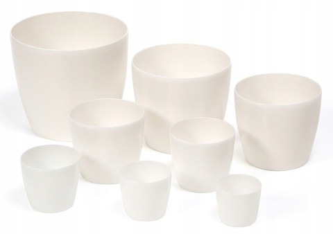 LA205 Osłonka-Doniczka MAGNOLIA 250mm /biały