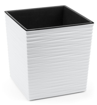 LA598 doniczka juka dłuto 190x190/ biały