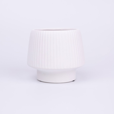 Osłonka ceramiczna BIAŁY GRZYBEK