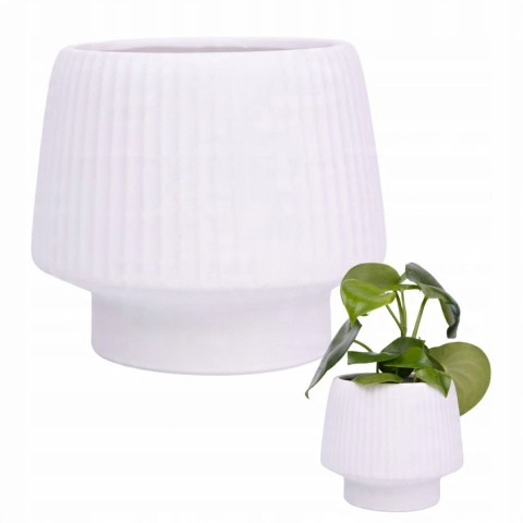 Osłonka ceramiczna BIAŁY GRZYBEK